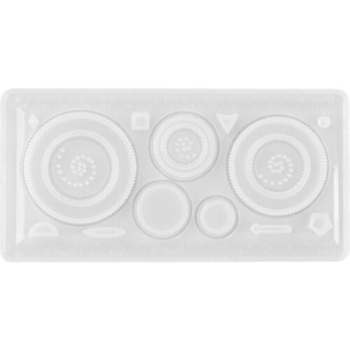 DIY Crystal Epoxy Mould Student Supplies Ruler Silicone Mould UV Epoxy Resin Mold Jewelry Tools