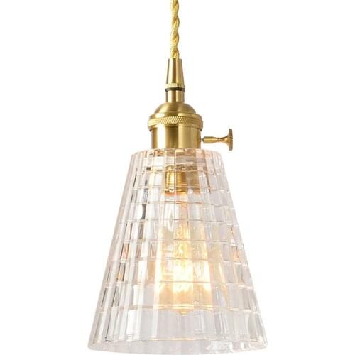 Vintage glass ball design lamp lustres para quarto cocina accesorio hanglampen ventilador de techo nordic decoration home