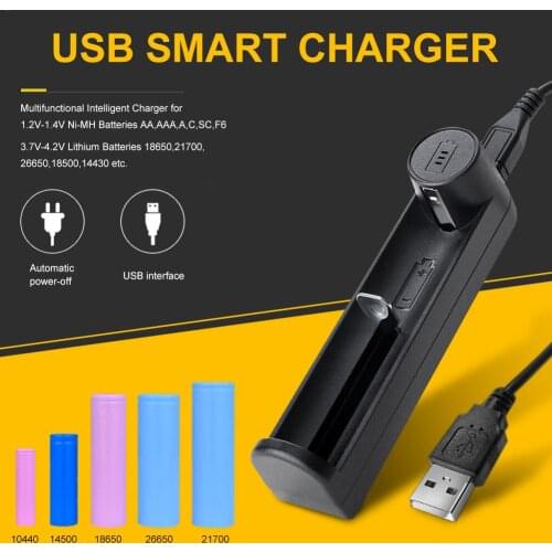 18650 Lithium Battery Charger 26650 21700 18340C1 Smart NiMH Battery Charger Versatile Smart Magic Charger Smart Battery Charger