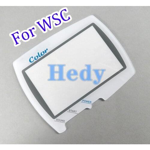 1pc For WSC Screen Lens Silver White Replacement Protector Cover For BANDAI Wonder Swan Color Screens