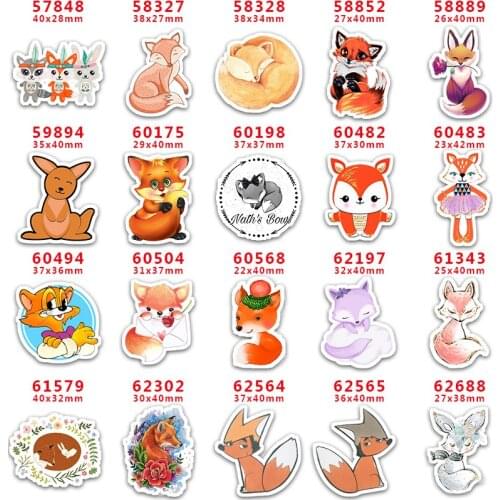 10 Pcs Cartoon Planar Resin Cabochons PR57848