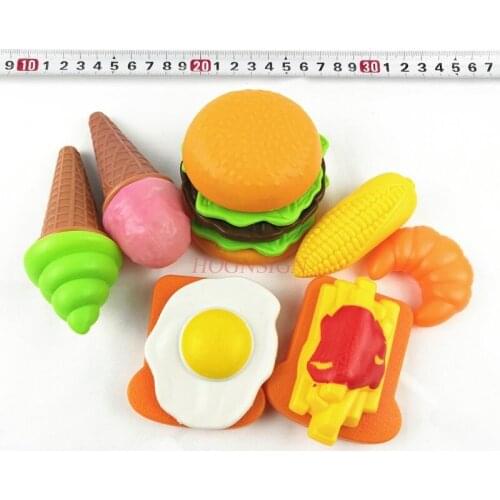 9pcs kitchen toys toy Emulation Food Kitchen Toys Vegetables Toy For Girl Potato Chinese Cabbage Corn Broccoli Carrot Play