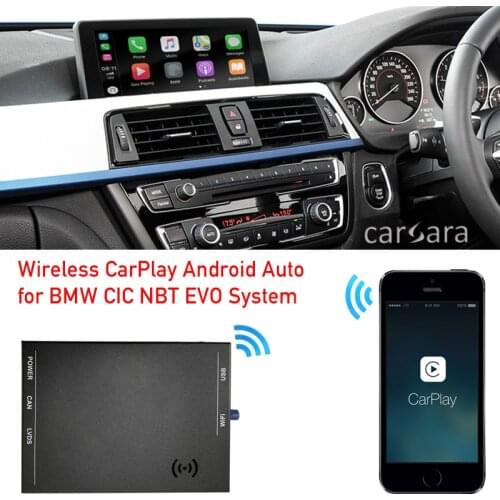 For bm w CIC NBT Apple carplay kit E60 E61 E90 E91 E92 E93 F10 Android auto interface activation box car play adapter mirror