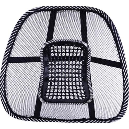 Massage Vent Mesh Lumbar Lower Car Seat Cushion Orthopedic Pillow Office Chair Cushion Support Waist Back Cushion Hip Pad