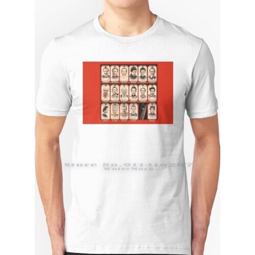 The Grand Budapest Hotel , Edward Norton , Ralph Fiennes , Saoirse Ronan , Bill Murray , Léa Seydoux T Shirt 100% Pure Cotton