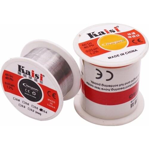 Kaisi soldering iron solder wire of low temperature high purity tin tin article 150 g 50g 0.3-0.6