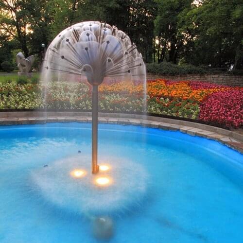 1"1.5"2"3"Dandelion hemisphere nozzle,fountain nozzle,pool fountain,water landscape Crystal Ball Dandelion water fountain nozzle
