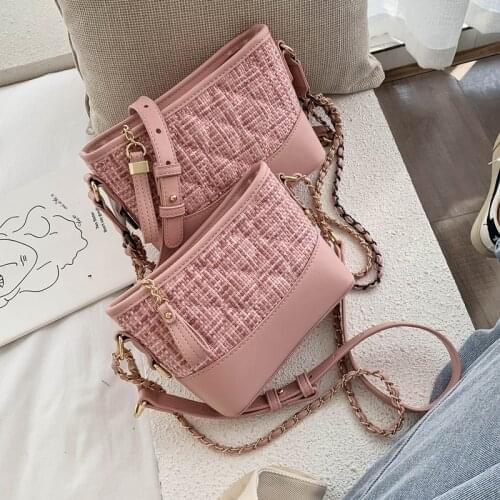 Anreisha Bags For Women Wandering Bag New Trendy Summer Size Wild Ins Messenger Chain Bag Shoulder Bucket Female Bag Crossbody