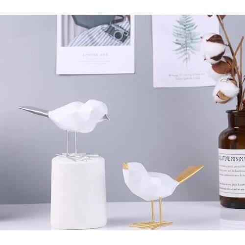 Phnom Penh Resin Bird Ornaments Nordic And American Modern Creative Simple Living Room Decorations Home Decor Desk Decoration
