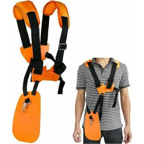 Thicken Double Shoulder Carrying Strap Adjustable Quick Release Coupling For Brushcutter Lawn Grass Trimmer Strap