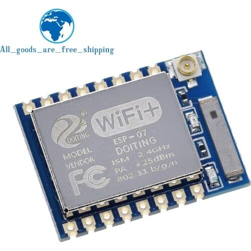 TZT New version ESP-07 ESP8266 WiFi REMOTE Serial Transceiver wireless Module ESP-07 UNO ROBOT COMPONENT