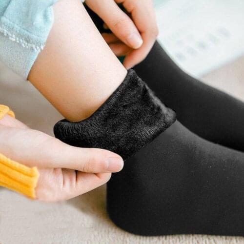 Dreamlikelin Winter Warm Socks for Women Thicken Thermal Socks Wool Cashmere Snow Boots Unisex Socks For Home Sleeping Sox