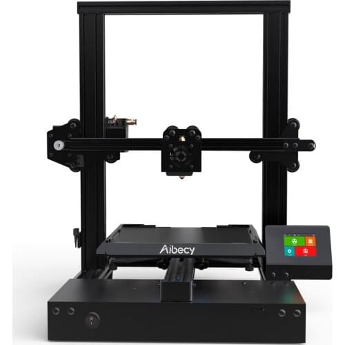 Aibecy X3 3D Printer DIY Kit Printing Intelligent Leveling Resume Printing with 2.4 Inch Color