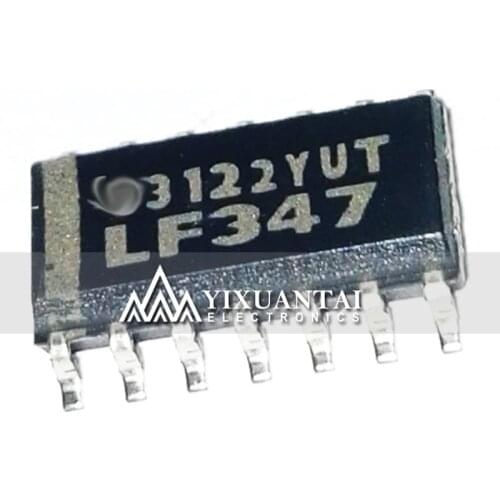 50pcs/lot 100pcs/lot 500pcs/lot Free shipping 100% origina LF347D LF347 347 SOP14