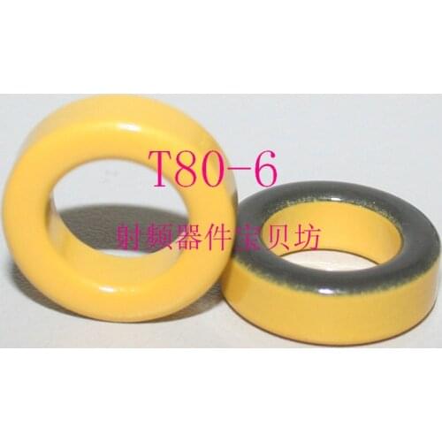 American RF Iron Powder Magnetic Core: T80-6