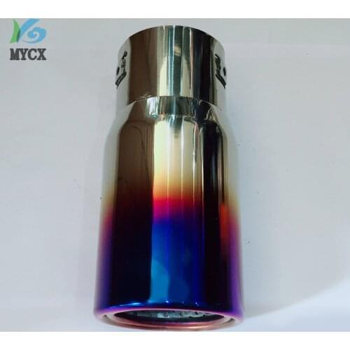 Car Stainless Steel Tail Exhaust Pipe Cover Trim For Toyota Prado Land Cruiser LC150 FJ150 FJ 150 2010- 2016 2017 Accessories