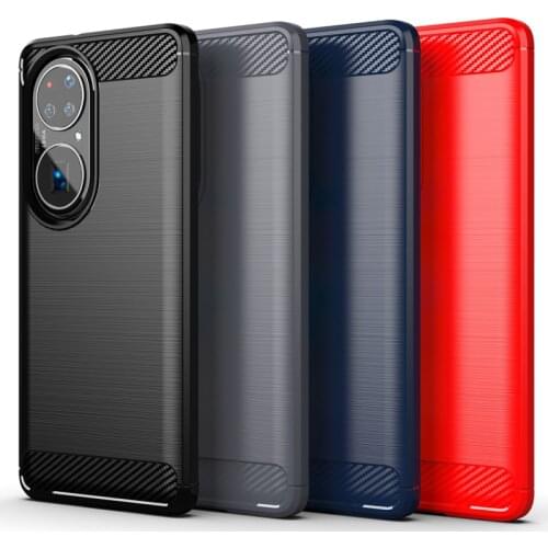 Real Carbon Fiber Phone Case for Huawei P50 Pro Ultra-thin Pure Carbon Fiber Cover Case For Huawei P50 P40 P30 Pro Lite Coque