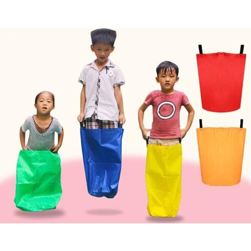 Kids School Activities Sack Kangaroo Jumping Nursery Park Backyard Park Sports Toys Family Fun Games Sack Party Team Competition