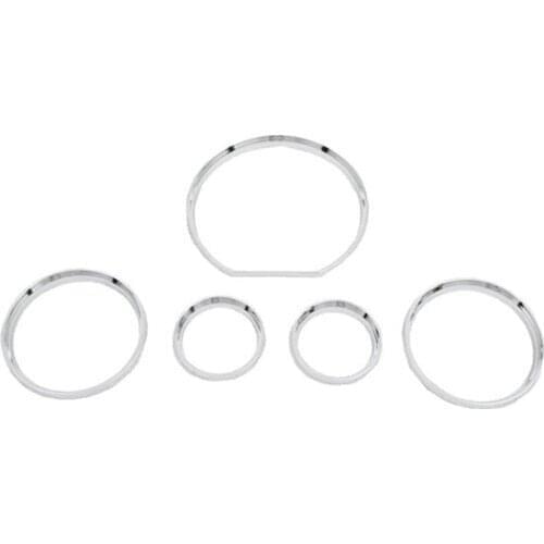 Chrome Styling Dashboard Gauge Ring Set for Mercedes Benz W140