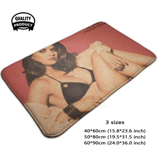 - July 1969 Soft House Family Anti-Slip Mat Rug Carpet Womens Popculture Culture Feminism Confidence Charm Beauty 50 60 70 80