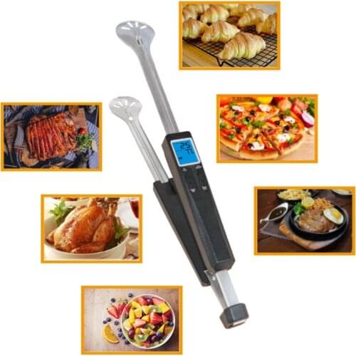 Mini Stainless Steel Meat Clip Thermometer Hot Temperature Oven Displays for Home Kitchen Baking Supplies,-50-300