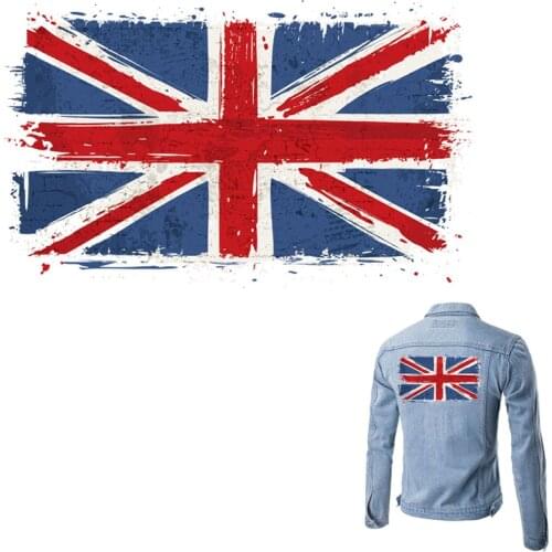 Patch For Clothes National Flag Transfers For Clothing New Diy Garment Accessory Heat Transfer Washable Handmade Patch