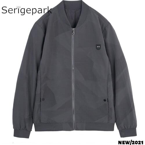 Serige Park New man jacket for classical desig high quality model for men clothing for spring autumn jacket coat eden solide