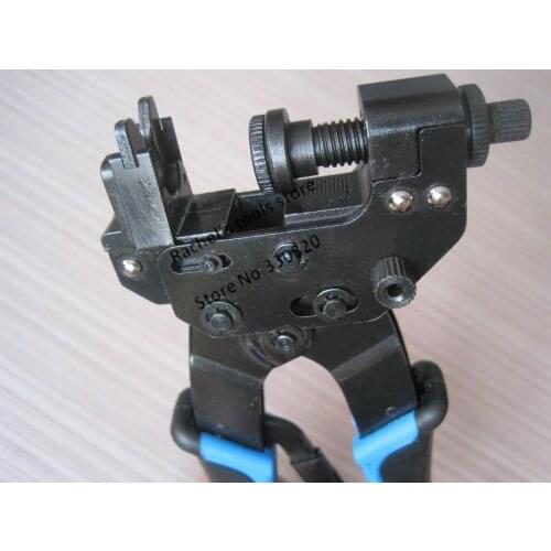 Compression crimping tool for coaxial cable RG6, RG59 CATV F, BNC, RCA connectors Compression Crimping plier crimper LS-DE156