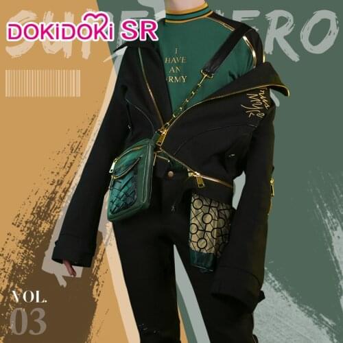 DOKIDOKI-SR Moive Cosplay American Super Hero Superhero Villain Doujin Costume American Super Hero Superhero Cosplay