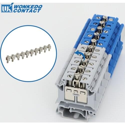 Fixed Bridge FBI 10-12 For UK-16 UIK-16 Din Rail Screw Terminal Block Accessories Terminal Block