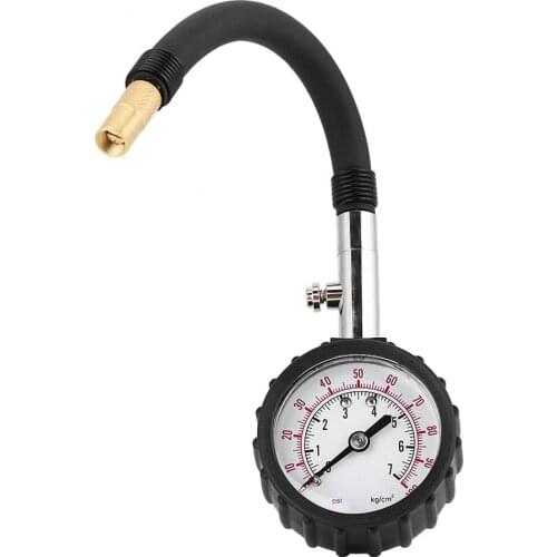 1Pc Tire Pressure Gauge Meter Tester for Car Truck Motorcycle Bike 0-100 PSI Meter Automobile Tester Monitoring System Wholesale