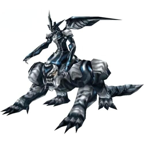 13cm x 11.2cm for Weapon Final Fantasy VIII Personality Creative VAN Stickers DIY Occlusion Scratch Car Decal