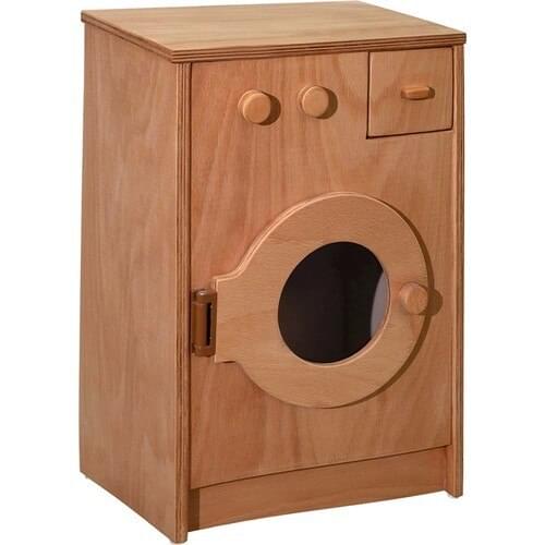 Ens Kids Montessori Wooden Washing Machine