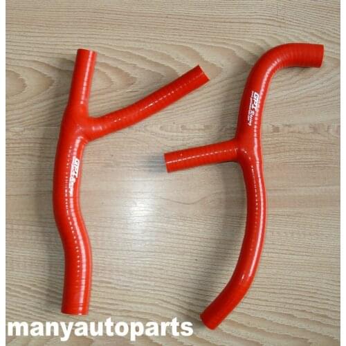Silicone radiator hose kit FOR SUZUKI DRZ400E DR-Z400E 2000-2002 2001 RED