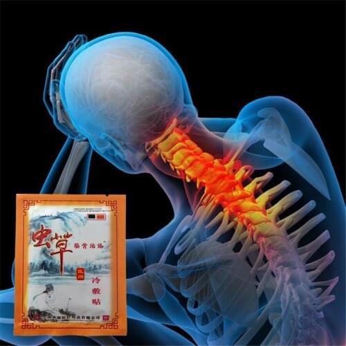 Chinese Medicines Cordycep Analgesic plaster for Meridians Plasters Lumbar Pain Relief Back/Neck Muscular Pain Patch 24Pcs