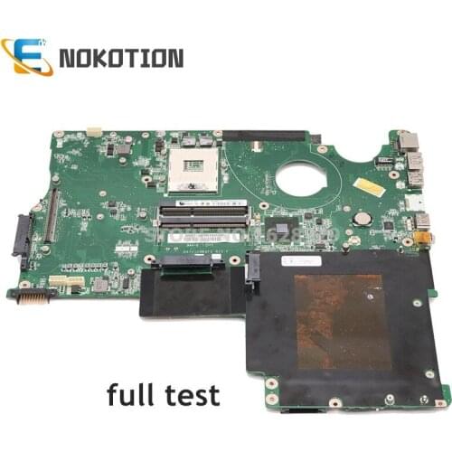 NOKOTION Laptop Motherboard for Toshiba Qosmio X500 X505 A000053140 DATZ1CMB8F0 Mainboard DDR3 full test