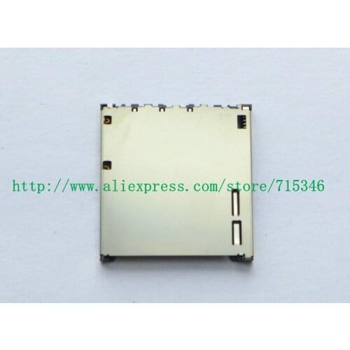 New SD Memory Card Slot Holder For Canon EOS 1200D / Rebel T5 / Kiss X70 / SX160 SX170 SX30 SX50 HS Digital Camera Repair Part