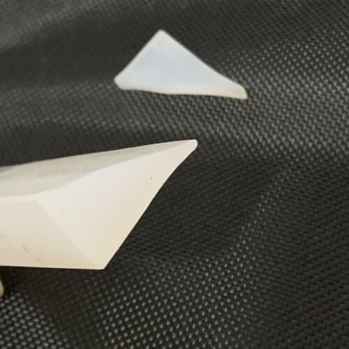 Angle Shape Solid Silicone Seal Bar Sealing Strip Heat Resistant Insulation Strip 1 Meter