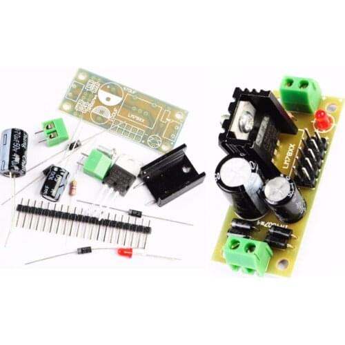 1PCS L7812 Step Down 14.5V-35V to 12V DIY Kit Power Supply Module