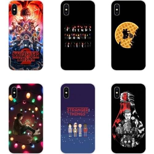 Stranger Things Stylishness and Elegance For Motorola Moto X4 E4 E5 G5 G5S G6 Z Z2 Z3 G G2 G3 C Play Plus Transparent TPU Covers