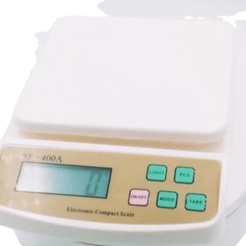 Weighing Scale with Back light used in kitchen