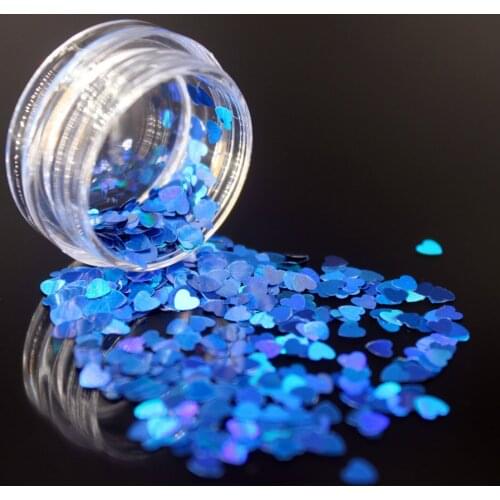 1Box SELL Dark Bluer Glitter Eyeshadow 12 Color Glitter Eyes Palette Monochrome Eyes Shimmer Powder Makeup Tool Heart Shape