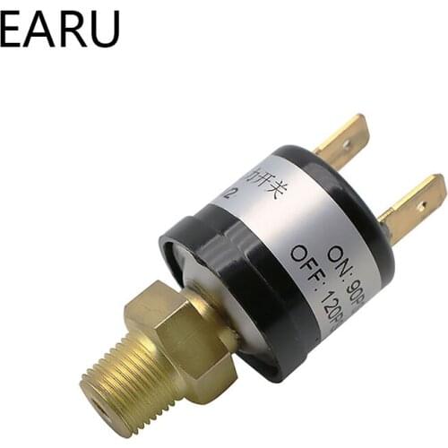 1pc Pressure Sensor Switch Valves Air Compressor Pressure Controller transmitter Transducer Heavy Duty 90-120 PSI Car Auto Motor
