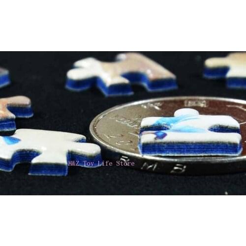 150 Pcs/Set Mini Tubes Coffee Shop Jigsaw Thicker Paper Puzzle Adult Creative Romantic Toy Puzzles Christmas Gift For Children