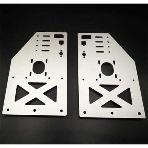 2pcs CNC taller gantry plate kit Y gantry 10mm thickness 29cm height Taller Y Gantry Plates for the OX CNC