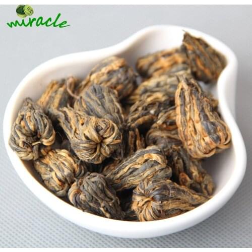 2021 Yunnan Dianhong Black Chinese Tea Dianhong Baota Handmade Golden Buds Honey Scent Black Chinese Tea 100g/250g500g