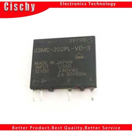 5pcs/lot G3MC-202PL-VD-3 12VDC