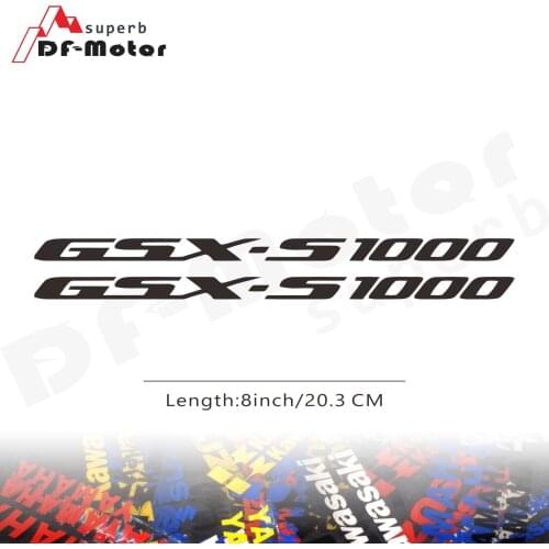 8Inch Reflective Sticker Decal Motorcycle Car Sticker Wheels Fairing Helmet Sticker Decal For SUZUKI GSX S 1000 GSX-S 1000