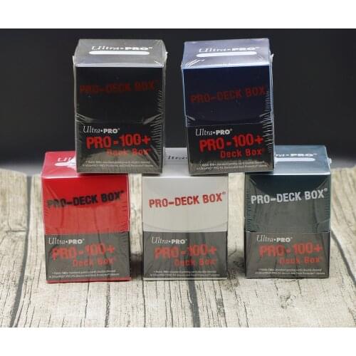 Ultra Pro Big Volumn Deck Box Board Games Cards Deck Case Holding 80-100 Double Sleeved Cards for Magical The Gathering/PKM/YGO