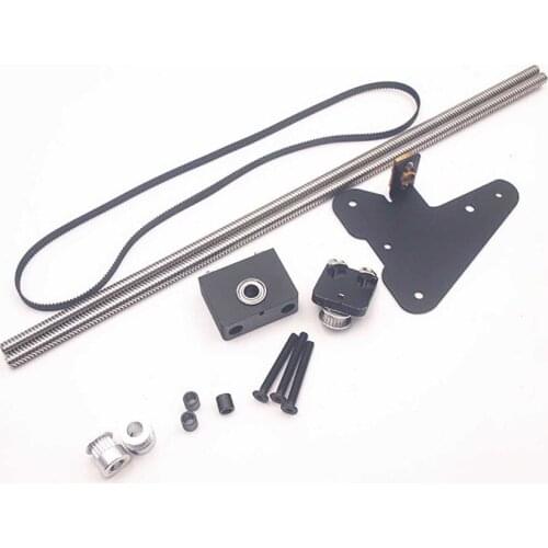 3D Print Parts For ENDER3 / CR-10 Dual Z Axis Upgrade kit with Single Stepper Motor CR-10 Dual Z Voltage Pulley